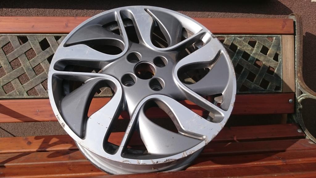 1x Alufelge 17 Zoll 7.0" 4x100 44ET Glanz Graphit 403000803 Mg Clio IV Captur