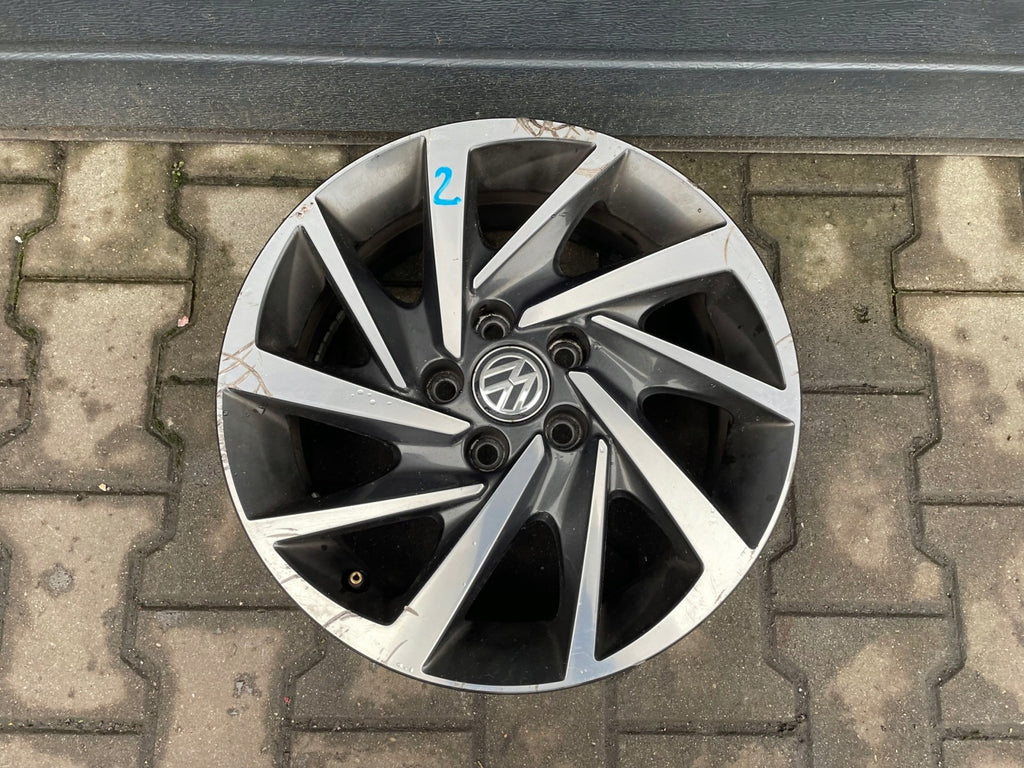 1x Alufelge 15 Zoll 6.0" 5x100 6C0601025N VW Polo Rim Wheel FEL3719813284lz