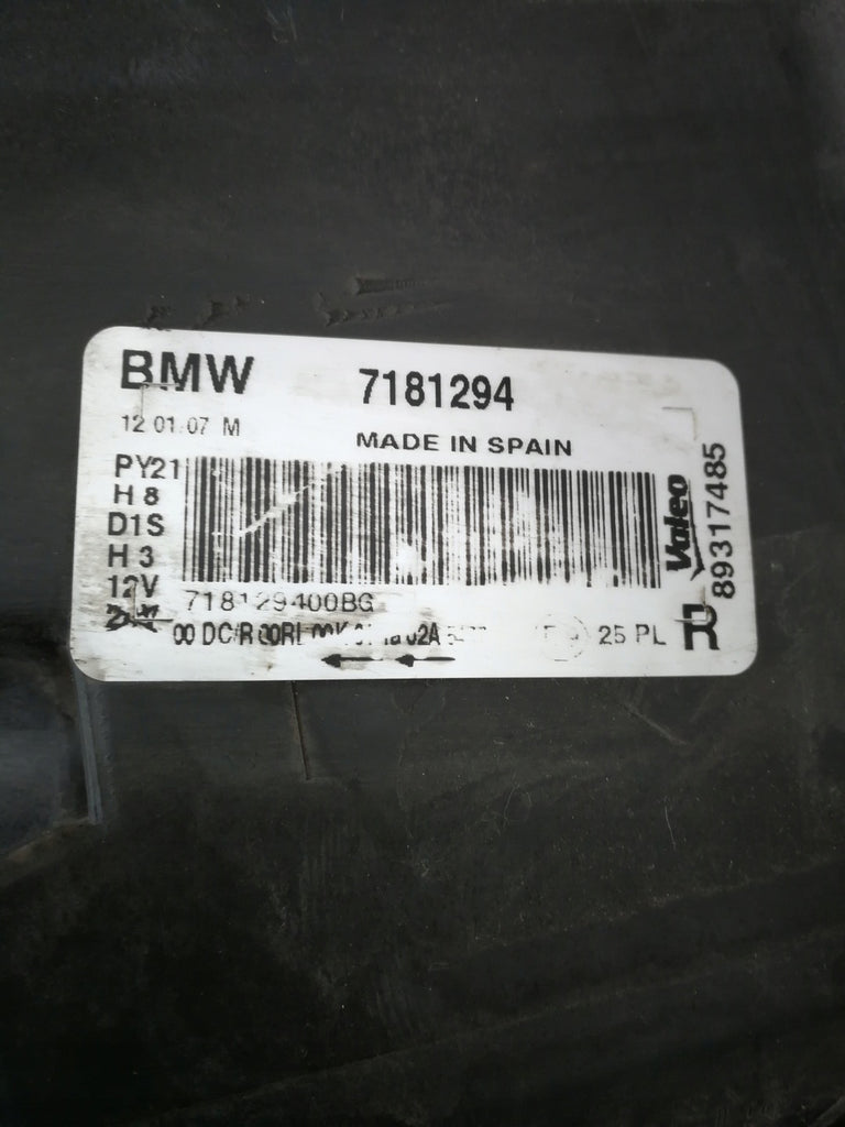 Frontscheinwerfer BMW 1 E81 E87 89317485 Xenon Rechts Scheinwerfer Headlight