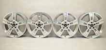 Load image into Gallery viewer, 4x Alufelge 18 Zoll 8.0&quot; 5x112 60ET Glanz Silber A1644015702 Mercedes-Benz W164