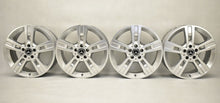 Laden Sie das Bild in den Galerie-Viewer, 4x Alufelge 18 Zoll 8.0" 5x112 60ET Glanz Silber A1644015702 Mercedes-Benz W164 FEL6270431783qg