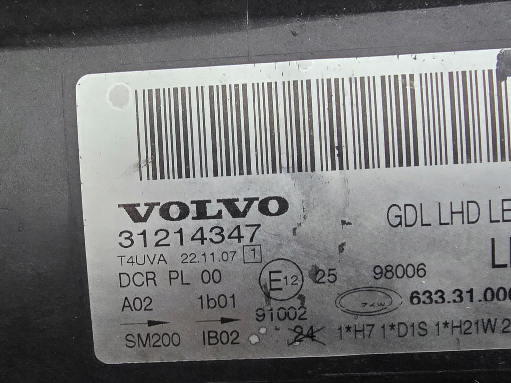 Frontscheinwerfer Volvo Xc70 31214347 Xenon Links Scheinwerfer Headlight SCH1324950625ck