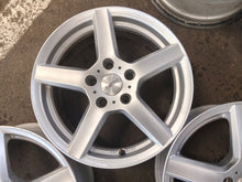 Laden Sie das Bild in den Galerie-Viewer, 4x Alufelge 16 Zoll 6.5" 5x112 48ET Silber KBA51287 Audi I Rim Wheel FEL4315202814rz