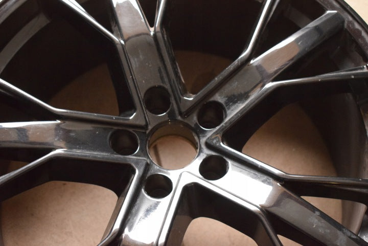 1x Alufelge 20 Zoll 9.0" 5x112 20ET Glanz Schwarz Rim Wheel FEL4589525467uu