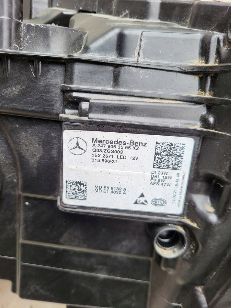Frontscheinwerfer Mercedes-Benz W247 A2479063505 Full LED Rechts oder Links SCH4648388278fz
