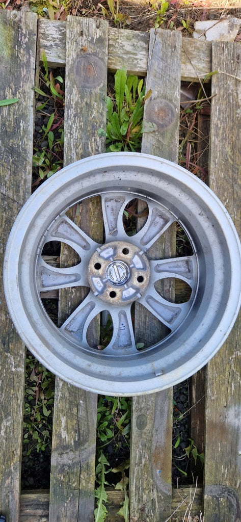 1x Alufelge 16 Zoll 5.0" 4x100 Nissan Micra I K14 Note E12 Rim Wheel FEL5858012092gi