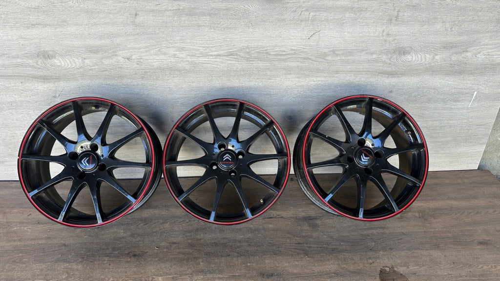 1x Alufelge 17 Zoll 7.0" 4x108 15ET KBA49926 Citroën Rim Wheel FEL6433203340hb