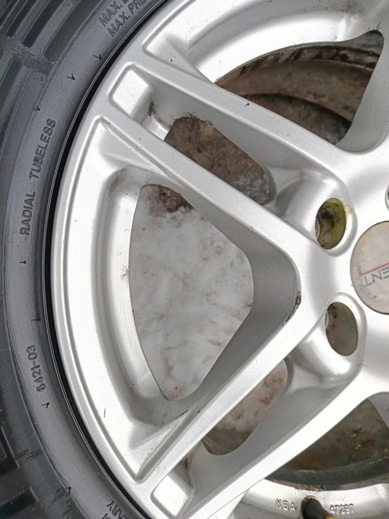 1x Alufelge 15 Zoll 6.5" 5x108 KBA47297 Rim Wheel FEL7649109566xn