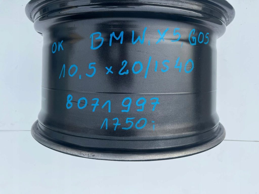 1x Alufelge 20 Zoll 10.5" 5x112 40ET 8071997 BMW G05 Rim Wheel FEL9525290515jn
