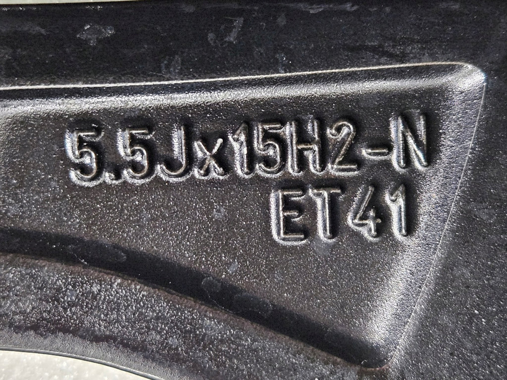 1x Alufelge 15 Zoll 5.5" 4x100 41ET 1S0601025 Seat Mii Up! Rim Wheel FEL8381866311yi