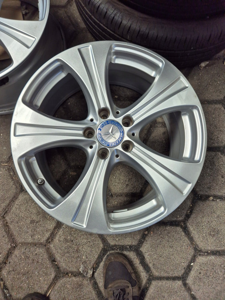 4x Alufelge 18 Zoll 8.0" 5x112 38ET Glanz Silber A2534010800 Mercedes-Benz Glc FEL7904262024lx