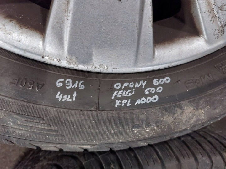 4x Alufelge 16 Zoll 6.5" 5x110 41ET Opel Rim Wheel FEL4589288059ji