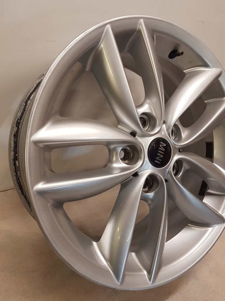 1x Alufelge 17 Zoll 7.0" 5x120 50ET Glanz Silber 9803723 Mini R60 R61 Rim Wheel