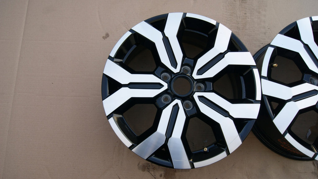 1x Alufelge 17 Zoll 6.5" 5x114.3 50ET Glanz Schwarz 403006311R Dacia Duster FEL4942898454dz