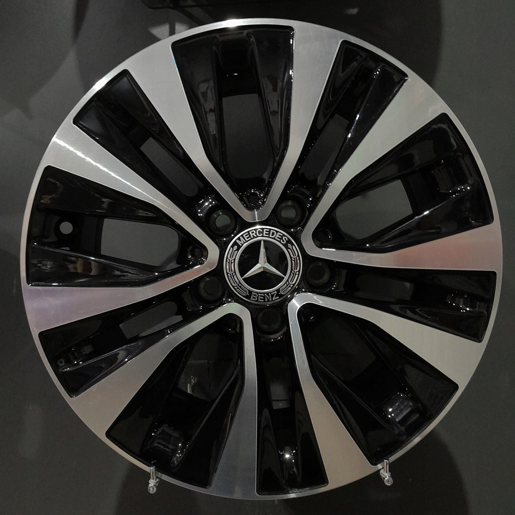4x Alufelge 16 Zoll 6.5" 5x112 44ET Matt Schwarz A1774010000 Mercedes-Benz W177 FEL3393520158zp