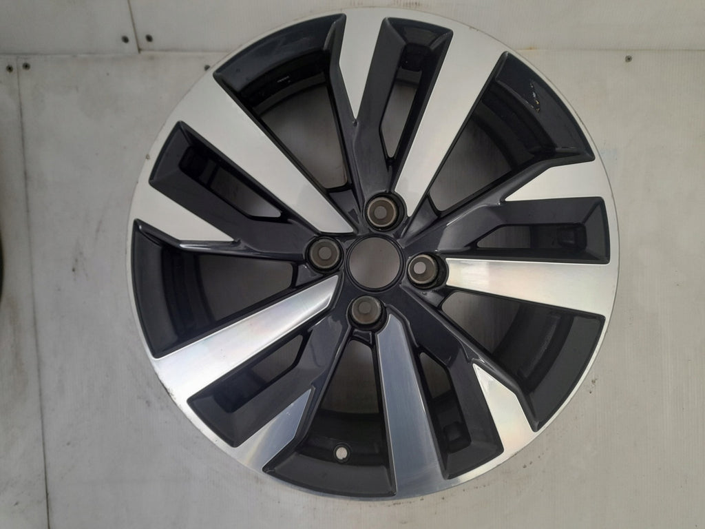 1x Alufelge 17 Zoll 6.5" 4x100 50ET Glanz Graphit AC4CH-T6 Nissan I Rim Wheel FEL4743580799yj