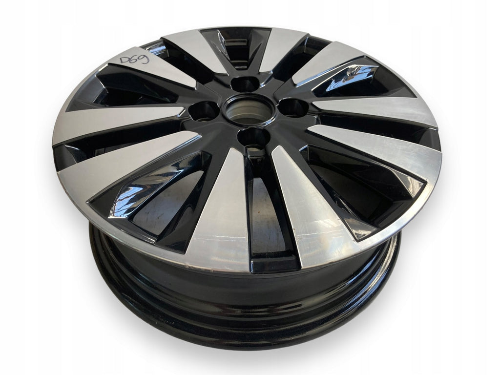 1x Alufelge 15 Zoll 5.0" 4x100 38ET 403009407R Mercedes-Benz Citan Clio I FEL6145607557az