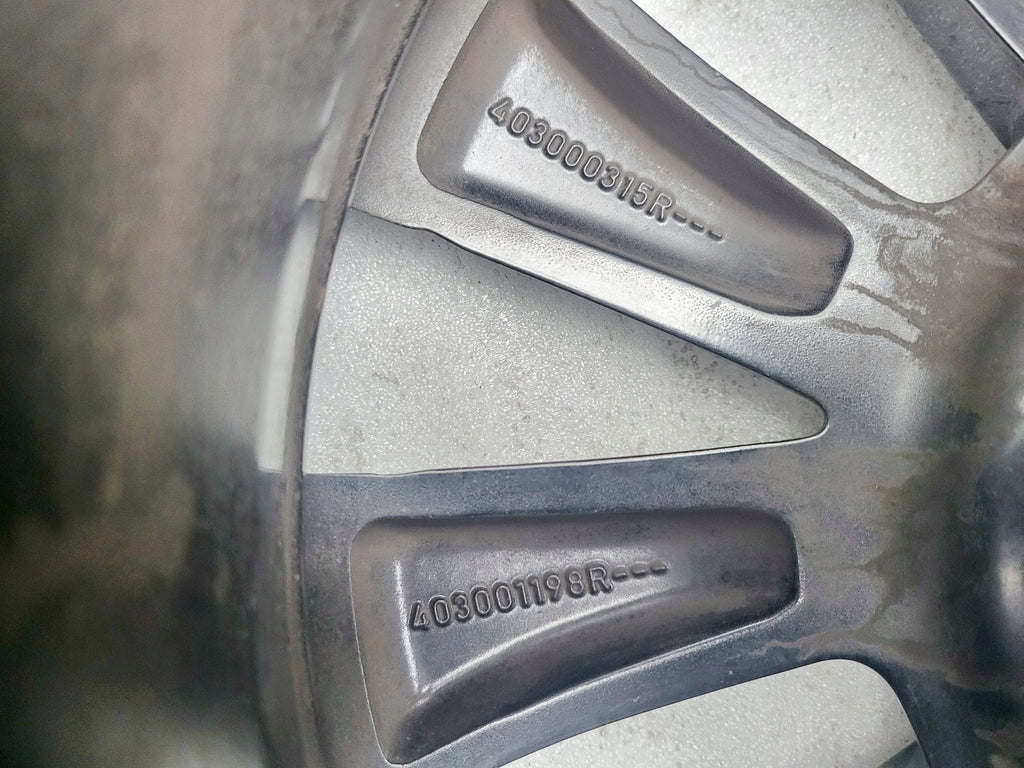 1x Alufelge 16 Zoll 6.5" 4x100 37ET 403000315R Dacia Sandero Clio V Stepway