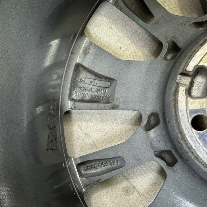 1x Alufelge 17 Zoll 7.0" 5x108 46ET Glanz Graphit 9806454377 Mg Proace Verso FEL5428126545fs