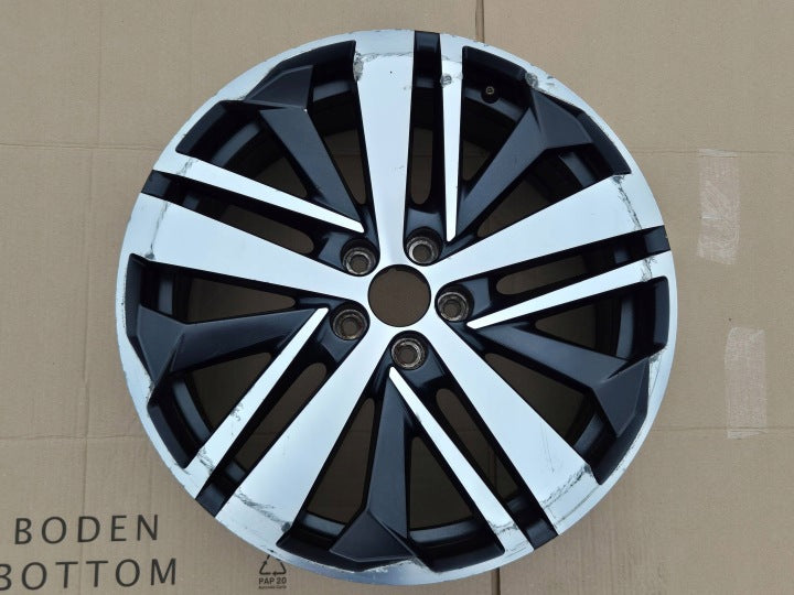 1x Alufelge 19 Zoll 7.5" 5x112 42ET Matt Grau 9820411177 Peugeot Ii Rim Wheel FEL4576428419fp