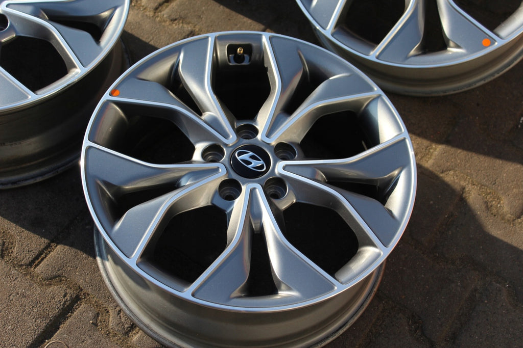 4x Alufelge 18 Zoll 7.5" 5x114.3 55ET 52910-G4400 Hyundai Elantra Mg Rim Wheel FEL1935208376qy