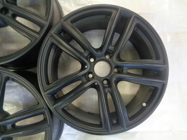 4x Alufelge 18 Zoll 7.0" 5x112 43ET Matt Schwarz Audi 4 I Rim Wheel FEL2900418266cp