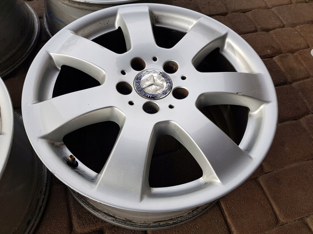 4x Alufelge 17 Zoll 7.5" 5x112 56ET Silber Mercedes-Benz Vito Rim Wheel