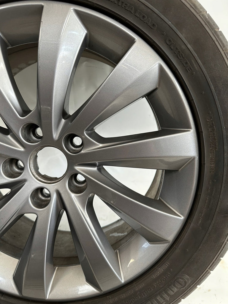 1x Alufelge 17 Zoll 7.0" 5x112 39ET Glanz Schwarz 7N5601025 Seat Rim Wheel FEL3155326214yx