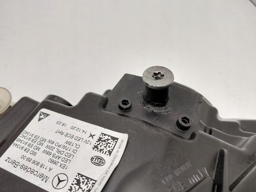 Frontscheinwerfer Mercedes-Benz Cla A1189068900 Links Scheinwerfer Headlight SCH9326729201ek