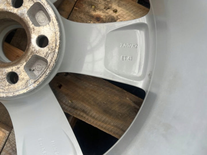 1x Alufelge 17 Zoll 5J7601025B Skoda Roomster Rim Wheel FEL9345796141of
