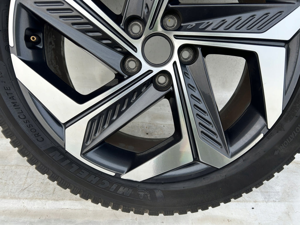 1x Alufelge 19 Zoll 7.5" 5x114.3 51ET Glanz 52910N7500 Hyundai Tucson Rim Wheel FEL9445398525xt