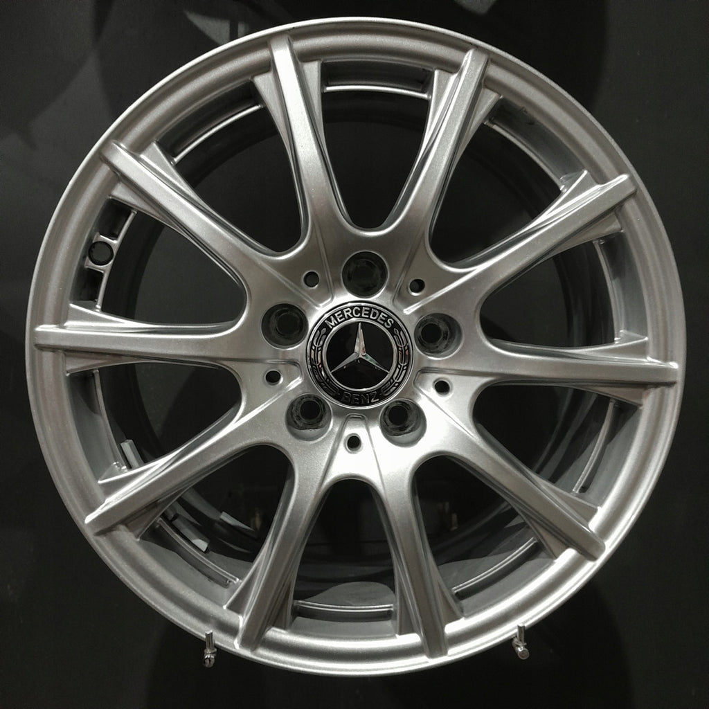 4x Alufelge 16 Zoll 6.5" 5x112 38ET A2054012400 Mercedes-Benz W176 Rim Wheel FEL9334812084dy