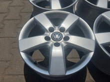 Laden Sie das Bild in den Galerie-Viewer, 4x Alufelge 16 Zoll 6.5" 5x112 Glanz Silber 1T0601025M VW Touran Rim Wheel FEL9842010666vj