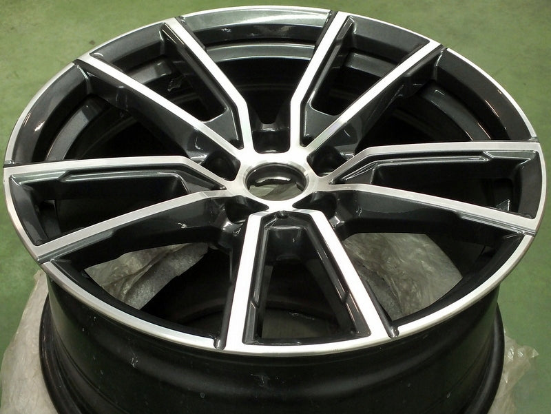 1x Alufelge 18 Zoll 8.5" 5x112 40ET Glanz Graphit 6897082 BMW 1 Mg Rim Wheel FEL8403301584zw