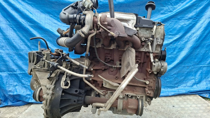 Motor Ford Transit P8FA 2.2 TDCI 86PS 63kW 187TKm Diesel Engine Unkomplett MOT9902652676cp
