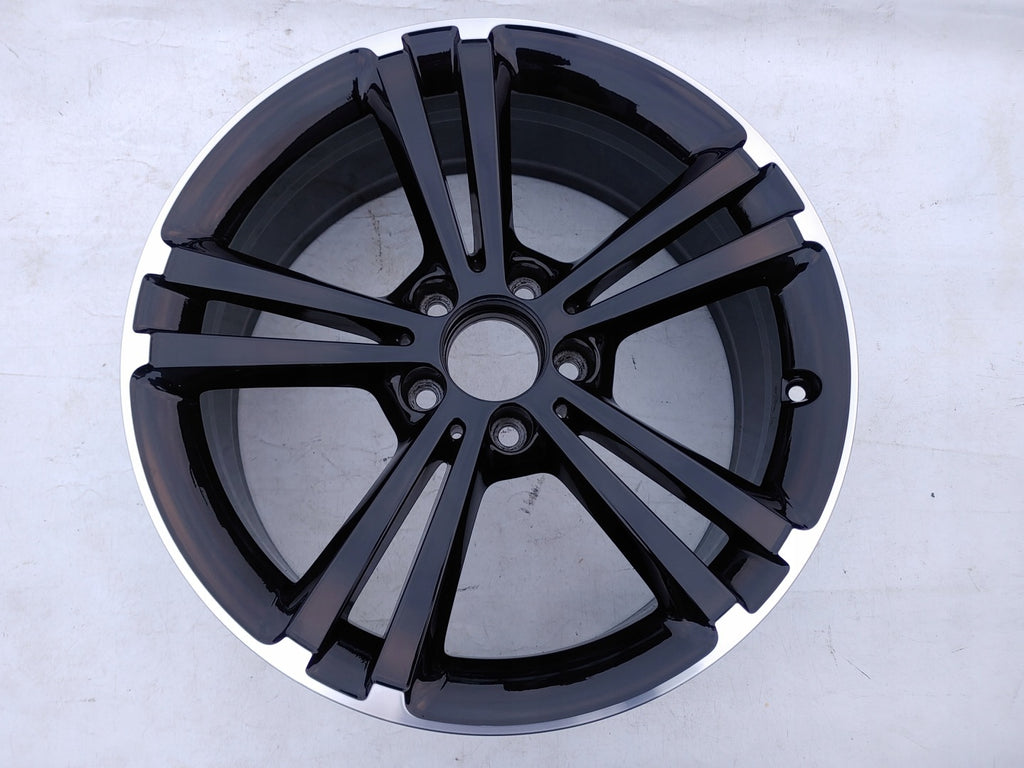 1x Alufelge 18 Zoll 7.5" 5x112 49ET Glanz Schwarz A1774011300 Mercedes-Benz Cla FEL2929140943op