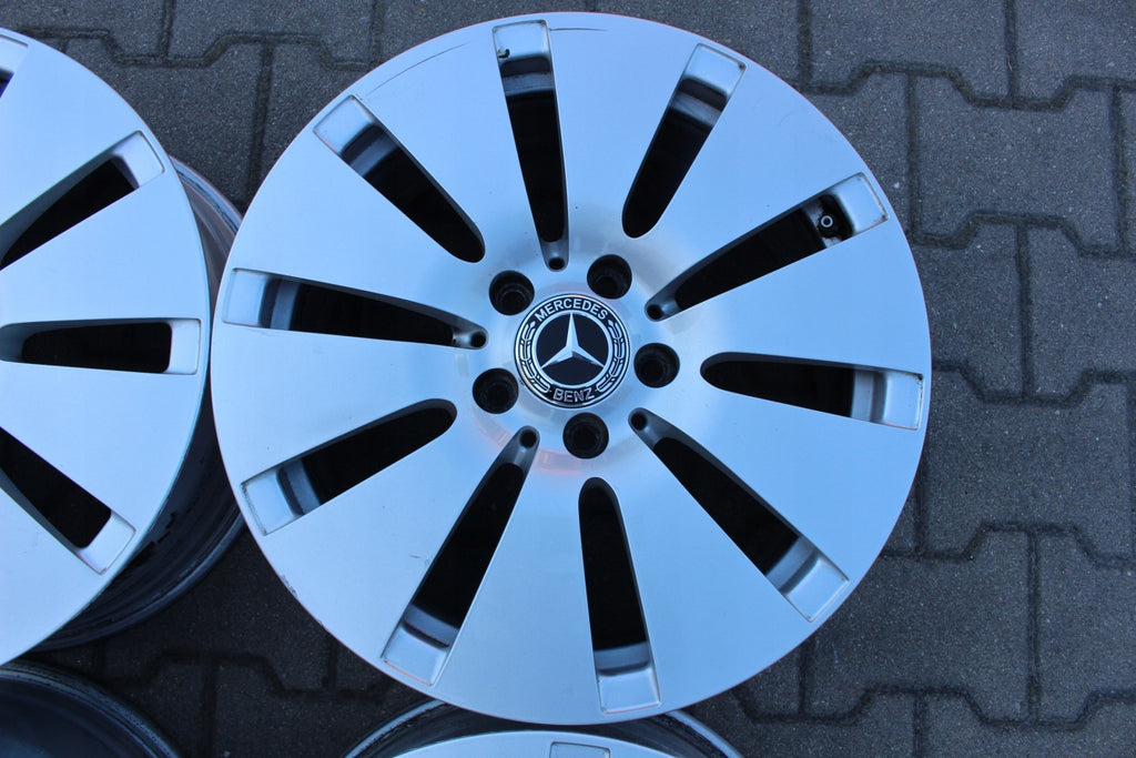 4x Alufelge 17 Zoll 7.0" 5x112 48 5ET Silber A2054012100 Mercedes-Benz W205 W204 FEL6445764102un