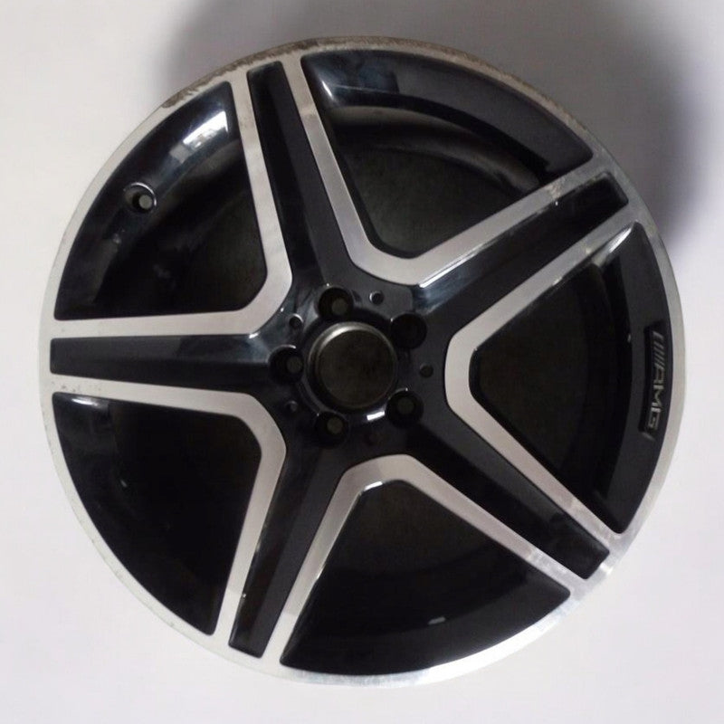 1x Alufelge 19 Zoll 8.0" 5x112 43,5ET A1564010600 Mercedes-Benz Gla Rim Wheel