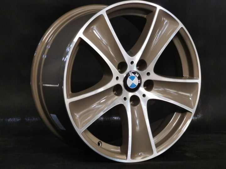4x Alufelge 18 Zoll 8.5" 5x120 46ET Glanz Silber 6770200 BMW F11 F10 3 F30 E90 FEL8437317875pd