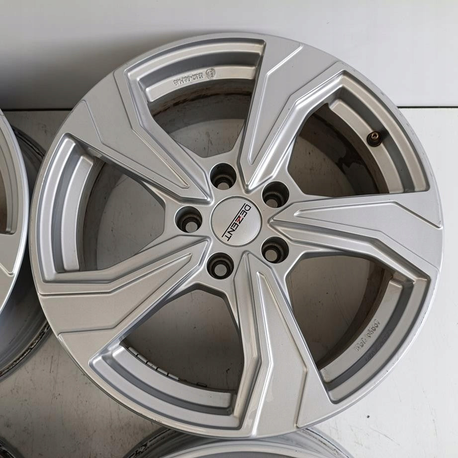 4x Alufelge 17 Zoll 7.5" 5x112 46ET Glanz Silber Audi I Rim Wheel FEL6718494606ac