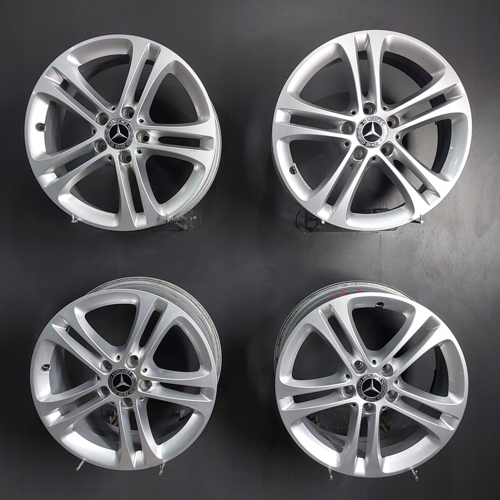 4x Alufelge 17 Zoll 6.5" 5x112 44ET A1774010400 Mercedes-Benz W246 Rim Wheel FEL4306963387cy