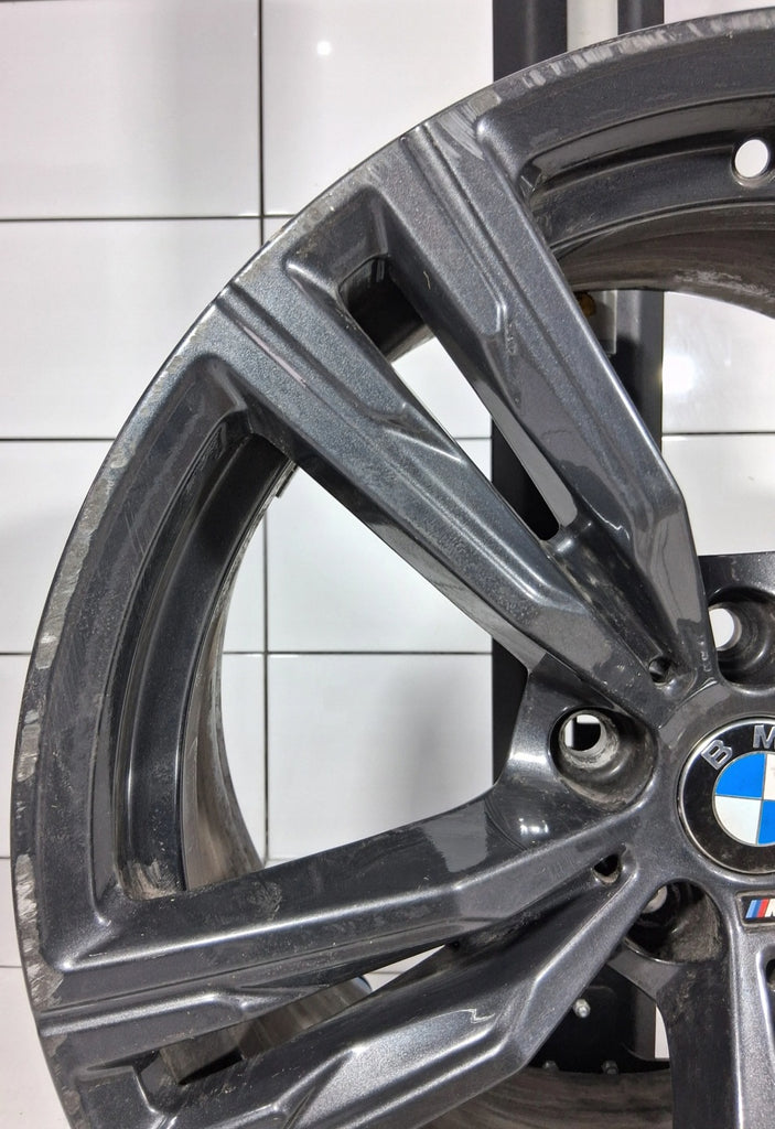 1x Alufelge 18 Zoll 9.0" 5x112 32ET Glanz Graphit 8091467 BMW G29 Rim Wheel FEL2451089029sj