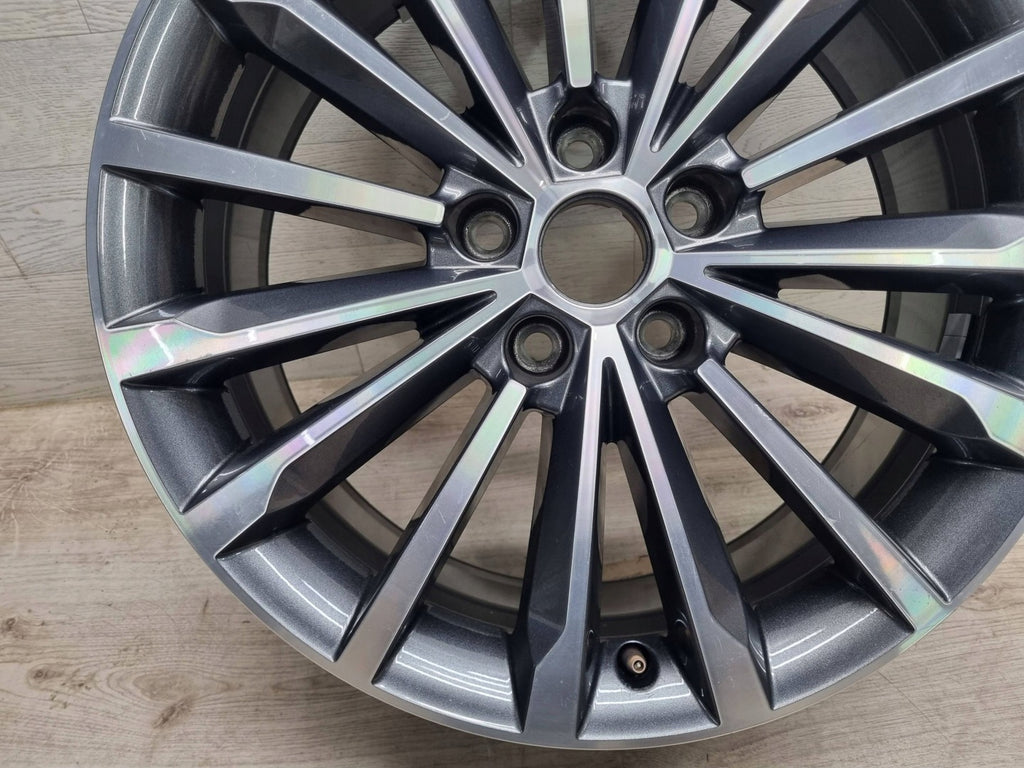 1x Alufelge 18 Zoll 7.0" 5x112 45ET Glanz Graphit 57A601025N Mg Karoq Rim Wheel FEL5554267838oi