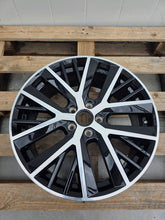 Load image into Gallery viewer, 1x Alufelge 19 Zoll 7.5" 5x112 51ET Glanz Schwarz 5G0601025AN VW Golf VII I FEL2730181811ri