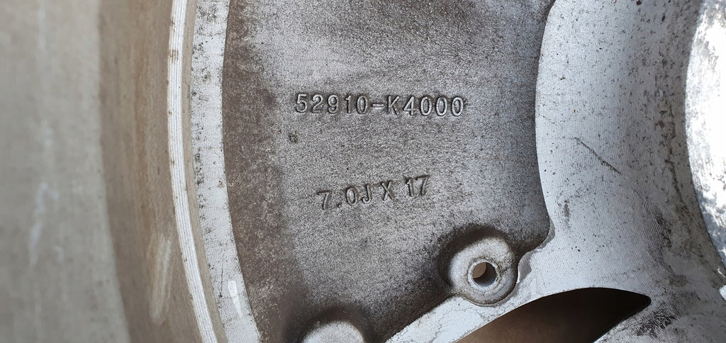 1x Alufelge 17 Zoll 7.0" 5x114.3 52911-K4000 Hyundai Kona Rim Wheel