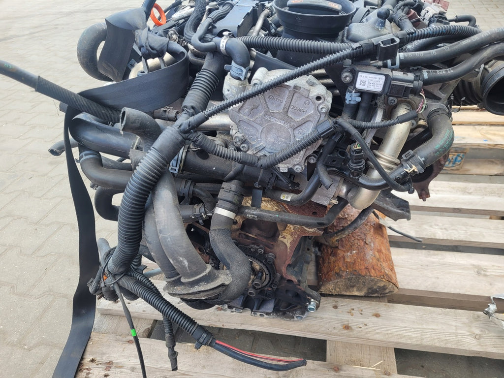 Motor Audi C7 A4 B8 CJC 2.0 TDI 129TKm Diesel Engine Komplett
