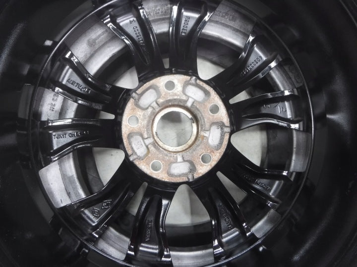 1x Alufelge 17 Zoll 7.0" 5x114.3 43ET Glanz Schwarz 403000483R Renault Rim Wheel FEL8606294044os