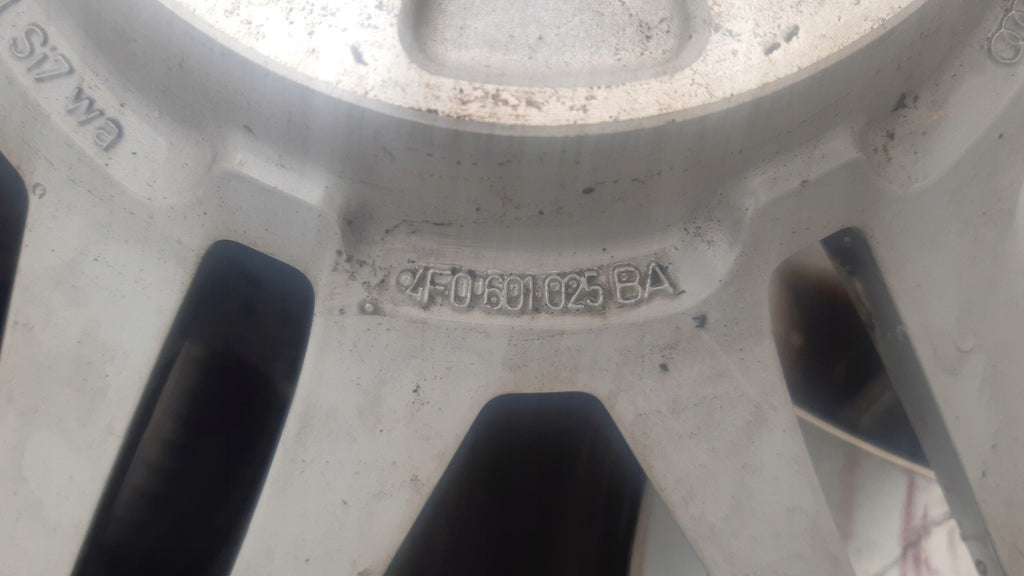 1x Alufelge 19 Zoll 8.5" 5x112 48ET Silber 4F0601025 Audi Rim Wheel FEL2140356697dg