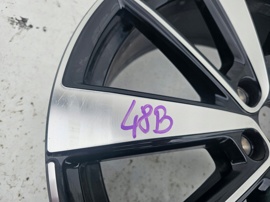 1x Alufelge 19 Zoll 8.0" 5x108 50ET Glanz Schwarz 31680895 Polestar 2 Ii FEL7680865336ds