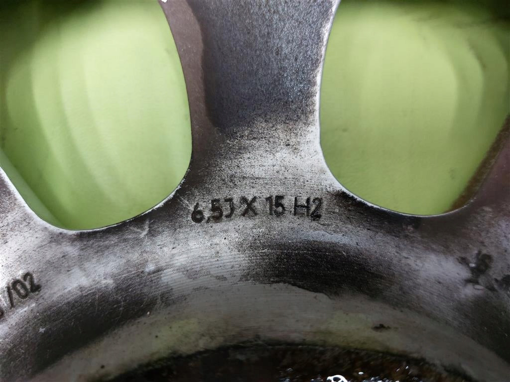 4x Alufelge 16 Zoll 6.5" 5x120 32ET Matt Silber 1094499 BMW Rim Wheel FEL4165573270ka